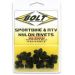 Fender Push Rivets 8mm Honda Yamaha Kawasaki Suzuki Pop In Body Clips ATV Street