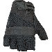 Joe Rocket Vento Fingerless Gloves-Black-3XL