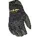 Joe Rocket Womens Goldwing Skyline Mesh Gloves-Black/Black-XL