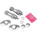 Drag Specialties Chrome Rear Turn Signal Relocation Kit