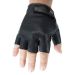 2021 Joe Rocket Sprint TT Fingerless Street Motorcycle Riding Gloves - Pick Size-Black-2XL