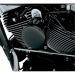Drag Specialties Black Smooth Horn Cover For Harley Softail FLHX FLT FLHT Dyna