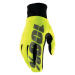 100% Hydromatic Waterproof Gloves-Neon Yellow-2XL