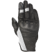 Alpinestars Mustang v2 Leather Gloves-Black/White-2XL