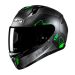 2025 HJC C10 Full Face Street Motorcycle Riding Helmet - Pick Size & Color-Black/Green-MD