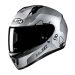 2025 HJC C10 Full Face Street Motorcycle Riding Helmet - Pick Size & Color-Black/Gray-MD