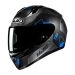 2025 HJC C10 Full Face Street Motorcycle Riding Helmet - Pick Size & Color-Black/Blue-LG