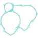 Ricks Stator Magneto Cover Gasket Honda GL1000 GL1100 GL1100A GL1200 GL1200A