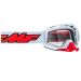 2022 FMF PowerBomb Rocket Motocross ATV Offroad Goggles-Clear-Rocket White