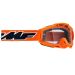 2022 FMF PowerBomb Rocket Motocross ATV Offroad Goggles-Clear-Rocket Orange