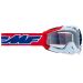 2022 FMF PowerBomb Rocket Motocross ATV Offroad Goggles-Clear-US of A