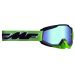 2022 FMF PowerBomb Rocket Mirror Lens Motocross ATV Offroad Goggles - Pick Color-Rocket - Green/Lime-Green