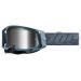 2022 100% Racecraft 2 Mirrored Lens Motocross Offroad ATV Goggles - Pick Color-Battleship Blue-Silver Mirror