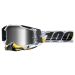 2022 100% Racecraft 2 Mirrored Lens Motocross Offroad ATV Goggles - Pick Color-Korb Gray/Yellow-Silver Mirror