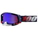 2022 100% Racecraft 2 Mirrored Lens Motocross Offroad ATV Goggles - Pick Color-Republic Purple/Red/blue-Red/Blue Mirror