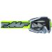 2022 FMF PowerBomb Rocket Motocross ATV Offroad Goggles - Pick Color-Clear-Rocket Silver Lime