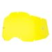 100% Accuri 2/Racecraft 2/Strata 2 Replacement Goggle Lens - Pick Color-Yellow