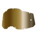100% Accuri 2/Racecraft 2/Strata 2 Replacement Goggle Lens - Pick Color-True Gold