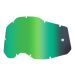 100% Accuri 2/Racecraft 2/Strata 2 Replacement Goggle Lens - Pick Color-Green Mirror