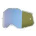 100% Accuri 2/Racecraft 2/Strata 2 Replacement Goggle Lens - Pick Color-Injected Blue Mirror