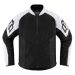 2022 Icon Mesh AF Street Motorcycle Jacket - Pick Size & Color-White-MD