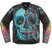2024 Icon Overlord3 Mesh CE Street Motorcycle Riding Jacket - Pick Size & Color-Teal - Light Blue/Black/Pink-MD