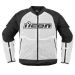 2024 Icon Overlord3 Mesh CE Street Motorcycle Riding Jacket - Pick Size & Color-White/Black-MD
