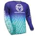 2024 Moose Racing Sahara MX Motocross Offroad ATV jersey - Pick Size & Color-Purple/Turquoise-MD