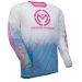 2024 Moose Racing Sahara MX Motocross Offroad ATV jersey - Pick Size & Color-Pink/Blue/White-MD