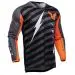 2025 Thor LAUNCHMODE MX Motocross Offroad ATV Jersey - Pick Size & Color-Charcoal/Black-3XL