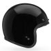 Bell Custom 500 Open Face 3/4 Street Motorcycle Helmet - Pick Color/Size-Gloss Black-SM