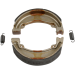 EBC Grooved Organic Brake Shoes Honda CB125S, CR80R, CRF150F - 304G