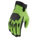 2022 Icon Hooligan CE Street Motorcycle Gloves - Pick Size & Color-Green-2XL
