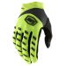 2022 100% Youth/Kids Airmatic MX Motocross Offroad ATV Gloves - Pick Size/Color-Black/Fluorescent Yellow-XL