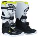 2024 Moose Racing Tech 7S Youth MX Motocross Offroad Boots - Pick Size/Color-Black/White/Yellow-8