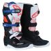 2024 Moose Racing Tech 7S Youth MX Motocross Offroad Boots - Pick Size/Color-Black/White/Red/Blue-2