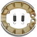EBC Organic Rear Brake Shoes - 343
