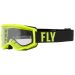 2022 Fly Racing Focus MX Motocross Offroad ATV Goggles - Pick Color-Hi-Viz/Black-Clear