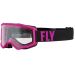 2022 Fly Racing Focus Youth/Kids Motocross Offroad ATV Goggles - Pick Color-Pink/Black-Clear