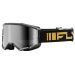 2024 Fly Racing Zone MX Motocross Offroad ATV Youth/Kids Goggles - Pick Color-Black/Gold-Silver Mirror Smoke