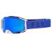 2022 Fly Racing Zone Pro MX Motocross Offroad ATV Goggles - Pick Color-Blue-Sky Blue Mirror/Smoke