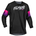 2024 Fly Racing Youth/Kids Kinetic Motocross Offroad Jersey - Pick Size/Color-Black/Purple/Pinck-YL