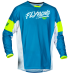 2024 Fly Racing Youth/Kids Kinetic Motocross Offroad Jersey - Pick Size/Color-Blue/White/Hi-Vis-YX