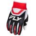 Fly Racing F-16 Youth MX Motocross Offroad ATV Gloves - Pick Size & Color-Black/Red/White-YS