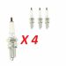 4 NGK DPR7EA-9 SPARK PLUGS HONDA VT1100 VT 1100 SHADOW