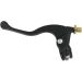Universal Shorty Chrome Clutch Lever Perch Assembly Honda CR XR XL-Black