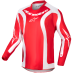 2024 Alpinestars Racer Youth  Motocross Offroad ATV Jersey - Pick Size & Color-Lurv - Mars Red/White-YM