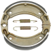 EBC Organic Standard Front Rear Brake Shoes - 503