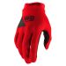100% Ridecamp Gloves-Red-SM