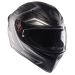 AGV K1 S Full Face Street Motorcycle Riding Helmet - Pick Size & Color-Sling - Matte Black/Gray-LG